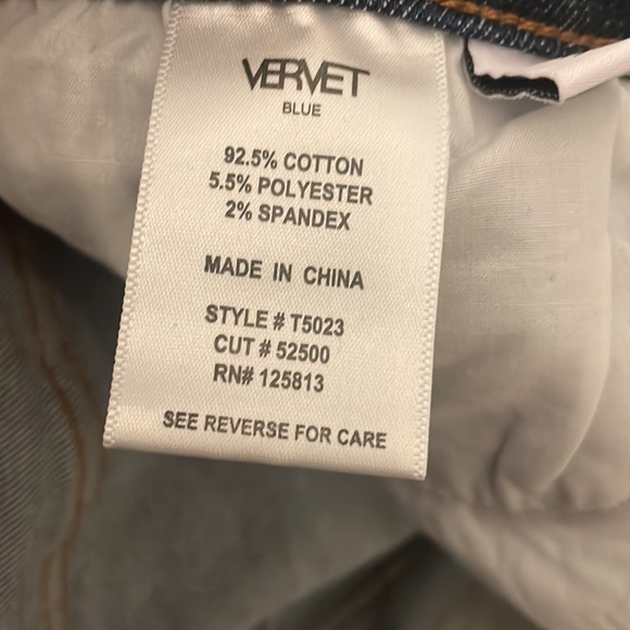 Vervet Button Fly Skinny Jeans - Picture 4 of 6